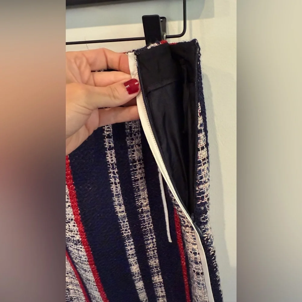 Prada Cotton Wool Tweed Skirt, Size 40 (US 4) - Picture 7 of 8